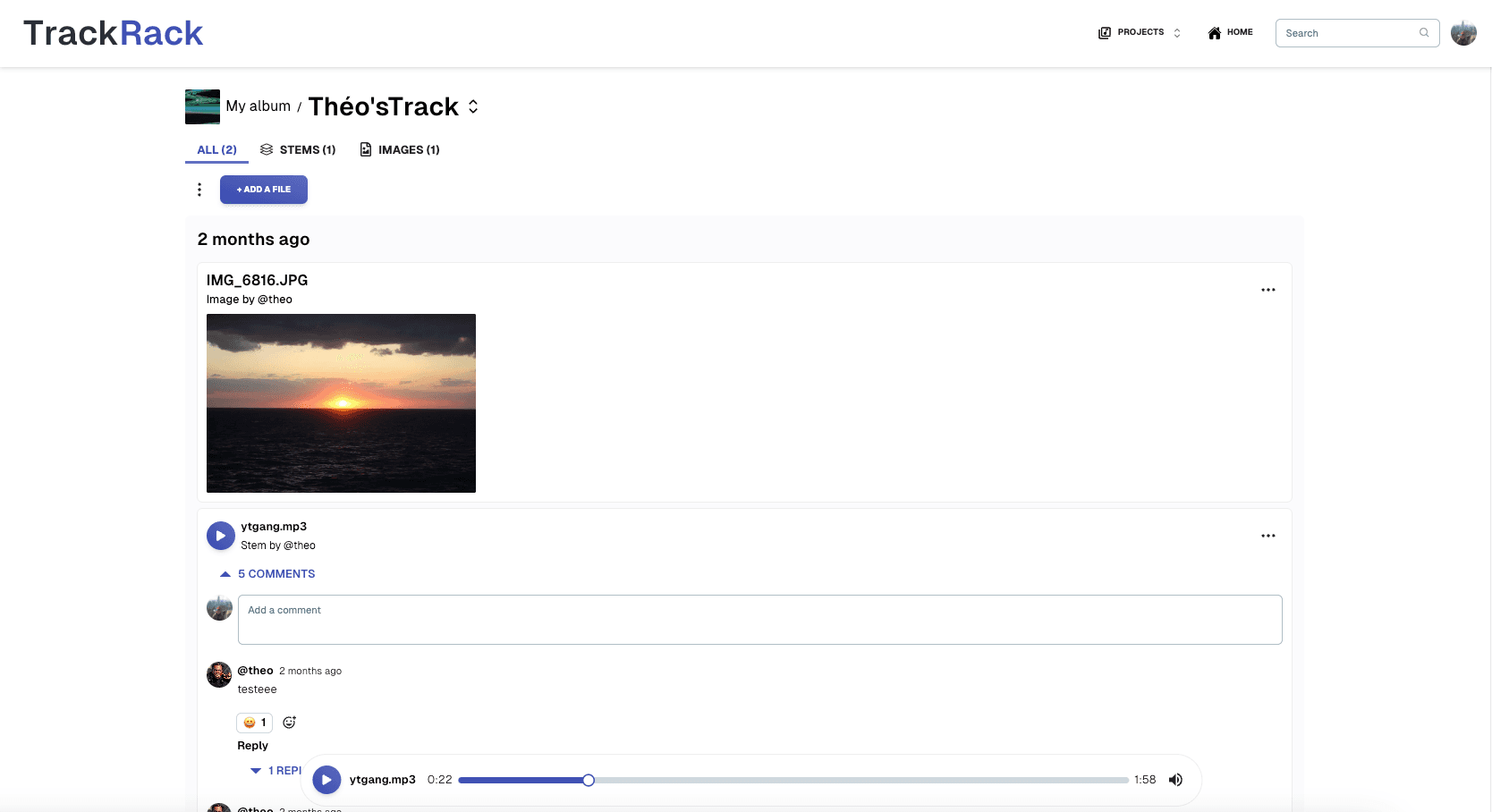 A video generator that creates a video from a list of images.